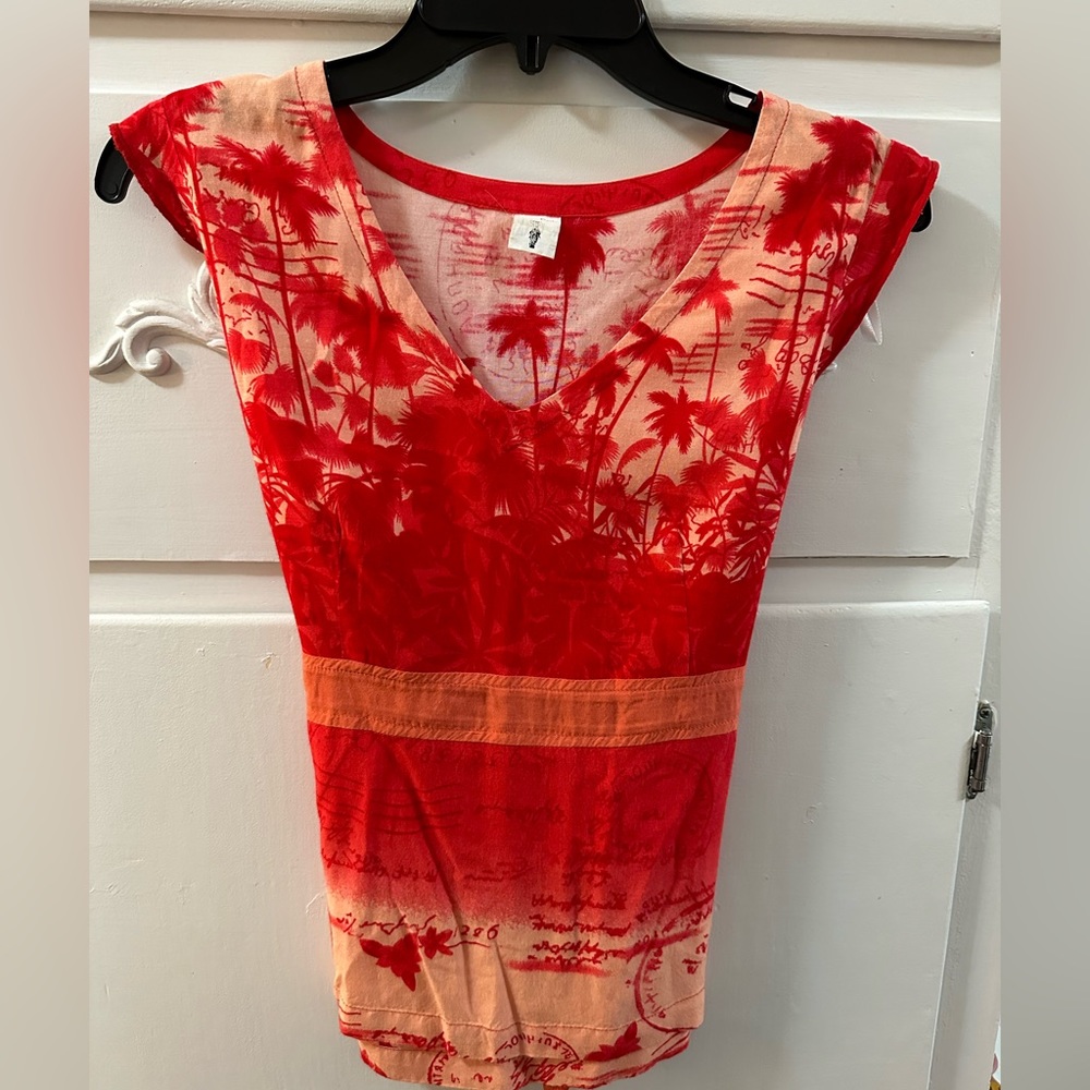 BamBu Designer Bamboo Made Organic Top, Size Medium